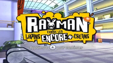 Rayman Raving Rabbids 2 screen shot title